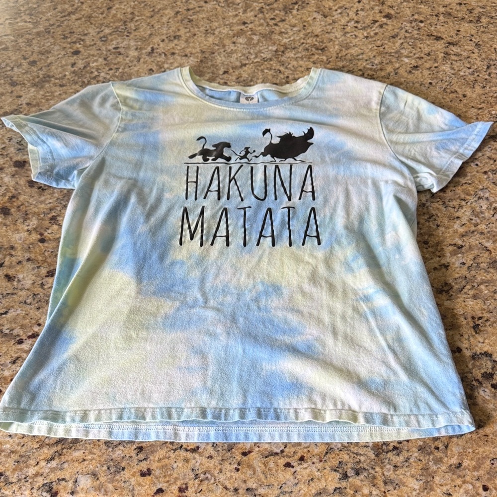 Women's Hakuna Matata Tie-Dye T-Shirt